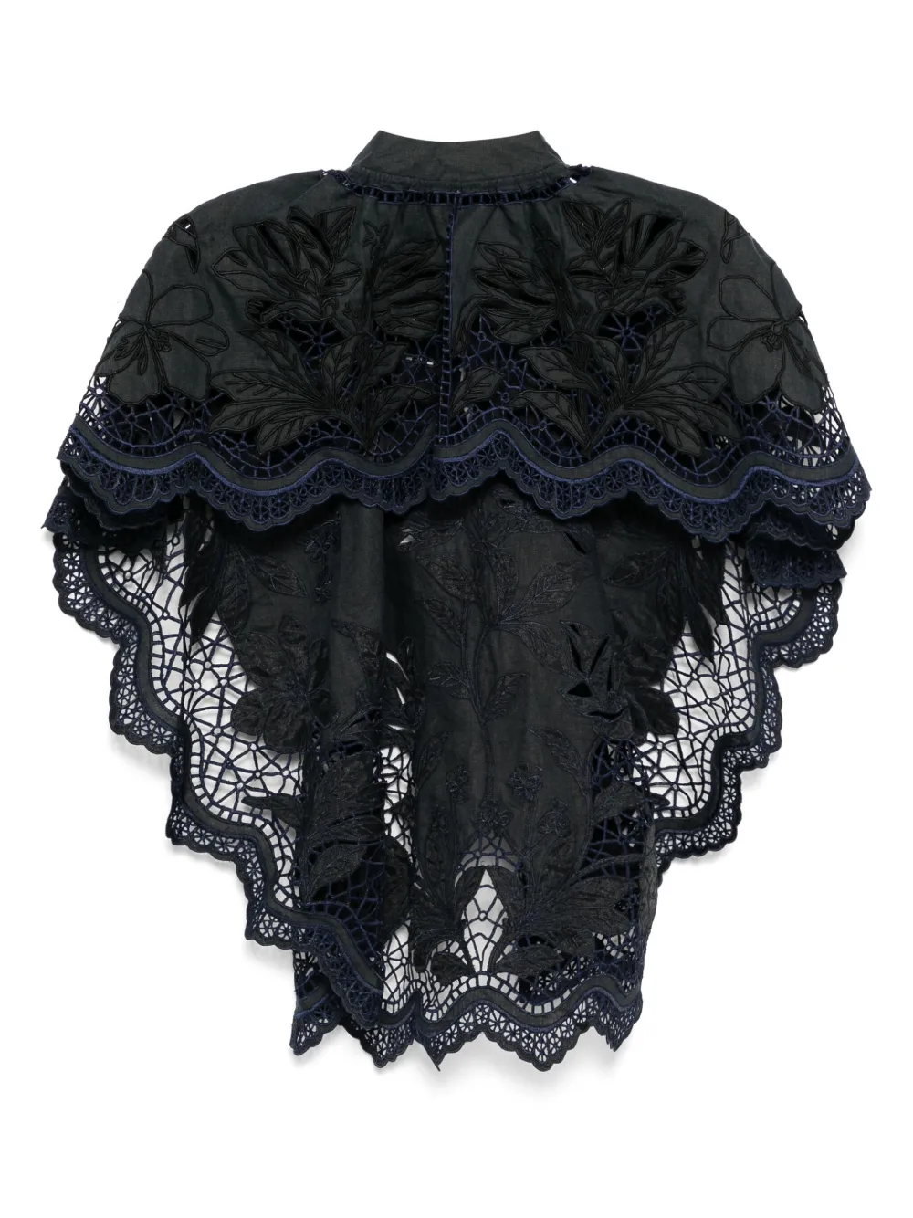 Вышитая накидка в технике ришелье Biyan, синий
Вышитая накидка в технике ришелье Biyan, синий