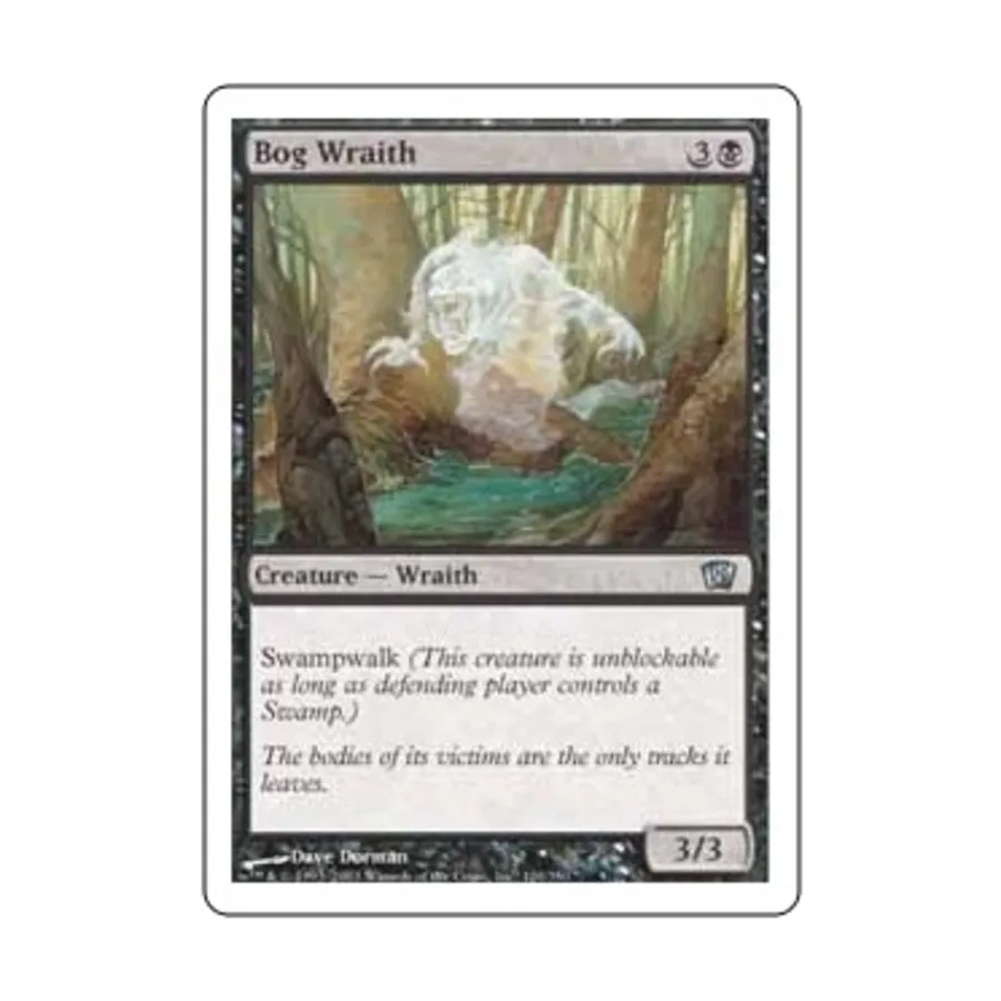 CCG Болотный призрак (U), MTG - 8th Edition
CCG Болотный призрак (U), MTG - 8th Edition