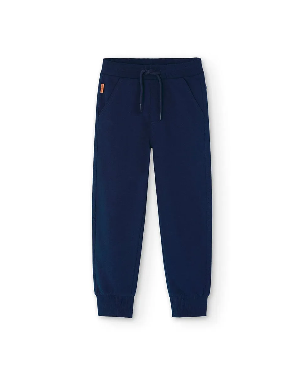 Детские брюки из флиса с резинкой на поясе Boboli, темно-синий
Детские брюки из флиса с резинкой на поясе Boboli, темно-синий