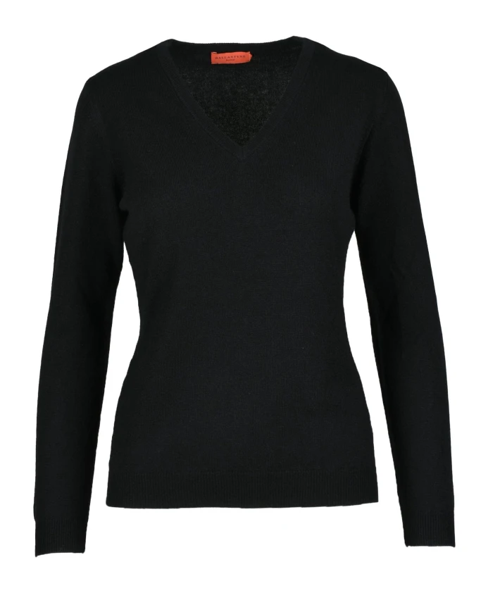 Кашемировый пуловер Ballantyne, черный
Кашемировый пуловер Ballantyne, черный