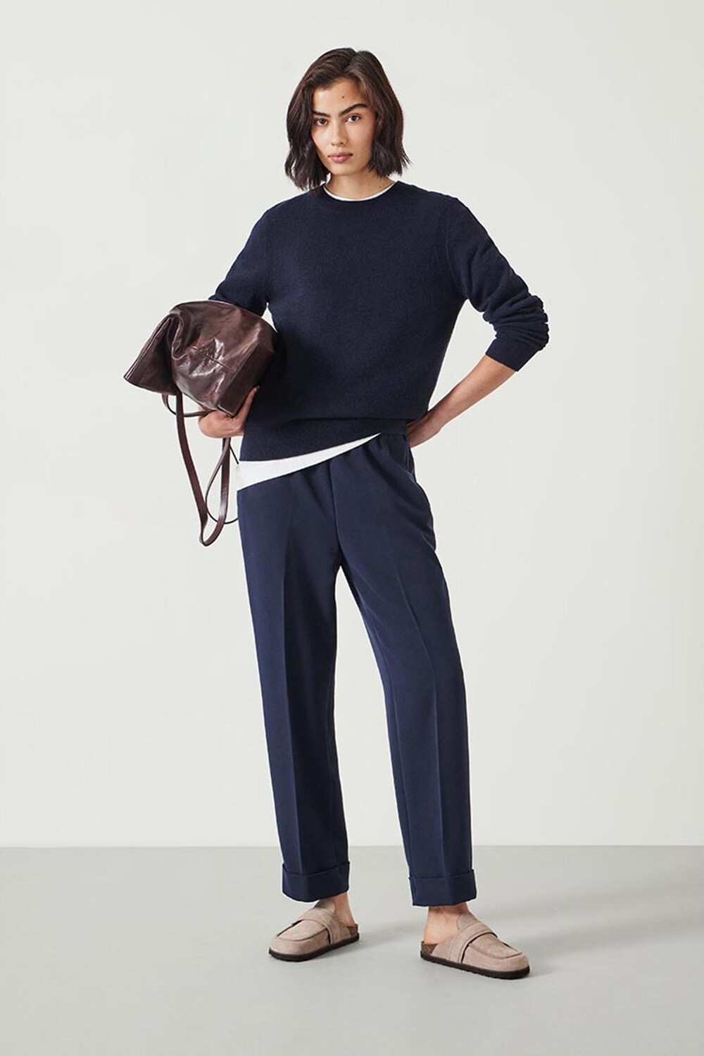 Узкие брюки клеш Hush, синий
Узкие брюки клеш Hush, синий