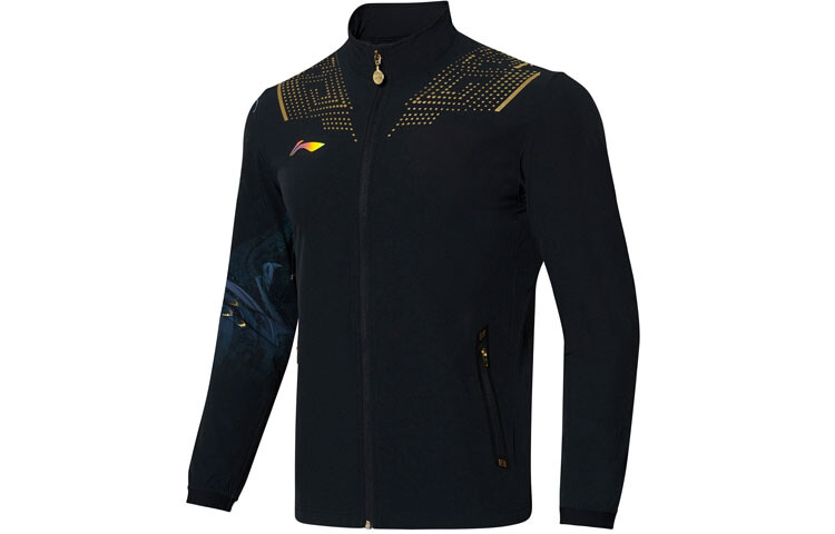 Куртка для настольного тенниса мужская черная Lining, черный
Куртка для настольного тенниса мужская черная Lining, черный