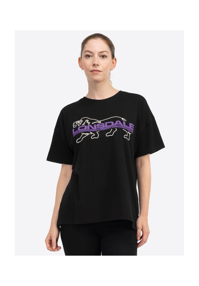 Женская футболка оверсайз cullaloe Lonsdale, мультиколор
Женская футболка оверсайз cullaloe Lonsdale, мультиколор