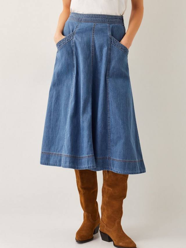 Джинсовая юбка Harper Monsoon, Denim Blue
Джинсовая юбка Harper Monsoon, Denim Blue