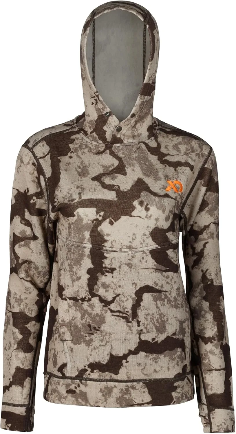 Толстовка Furnace Hoody для женщин — утепленная флисовая с камуфляжным принтом First Lite
Толстовка Furnace Hoody для женщин — утепленная флисовая с камуфляжным принтом First Lite