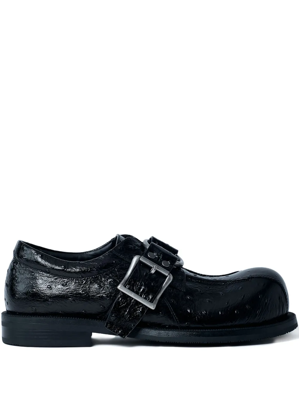 Кожаные туфли с O-образным кольцом Martine Rose, черный
Кожаные туфли с O-образным кольцом Martine Rose, черный