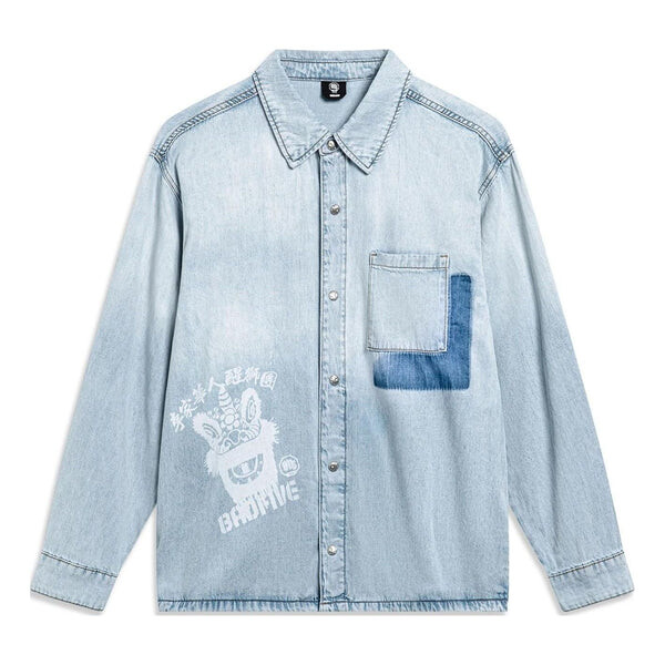 Куртка джинсовая куртка badfive с графическим принтом Li-Ning, синий
Куртка джинсовая куртка badfive с графическим принтом Li-Ning, синий