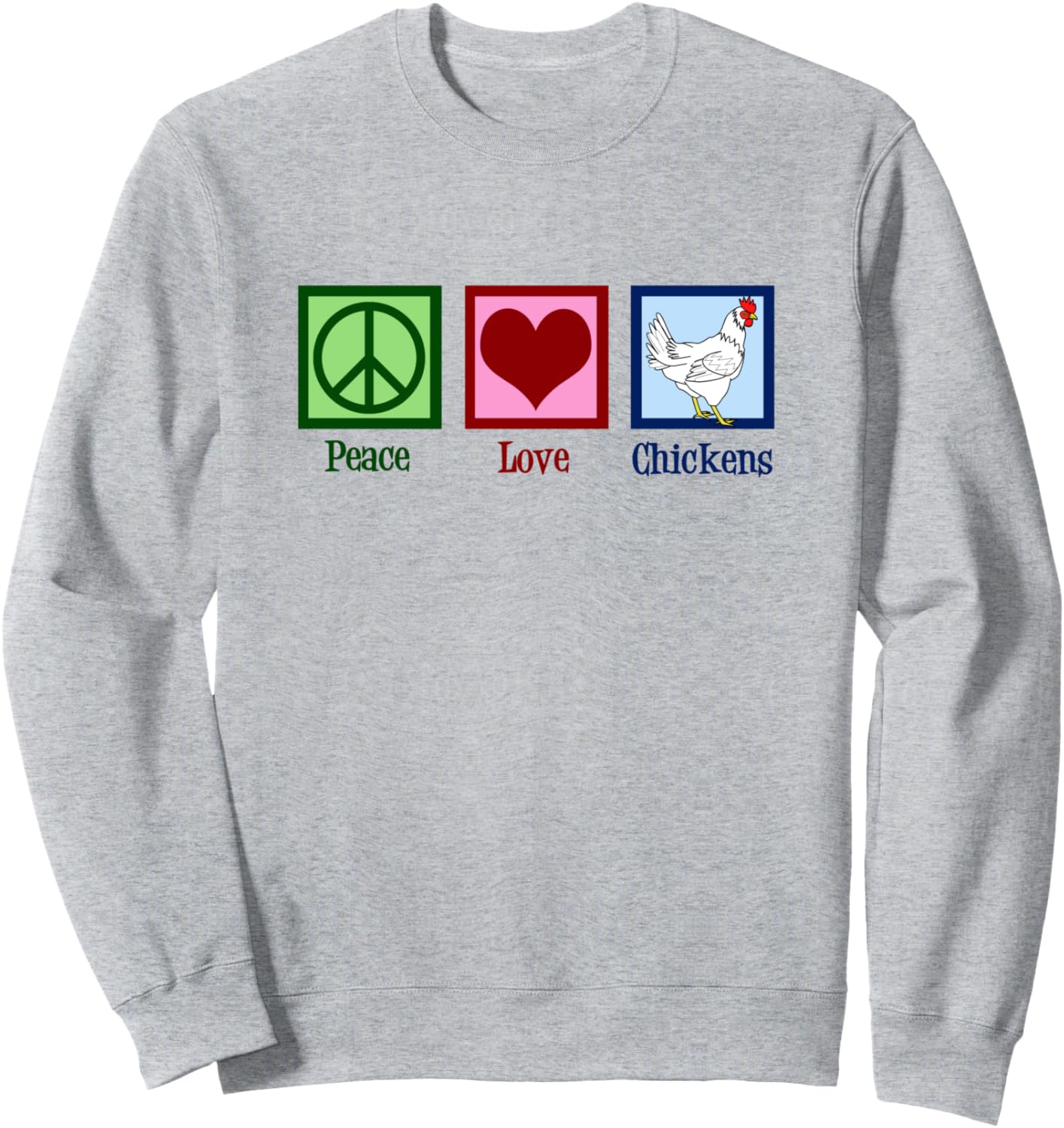 Милый цыпленок. Курица мира и любви. Толстовка Epic Love Designs, серый
Милый цыпленок. Курица мира и любви. Толстовка Epic Love Designs, серый