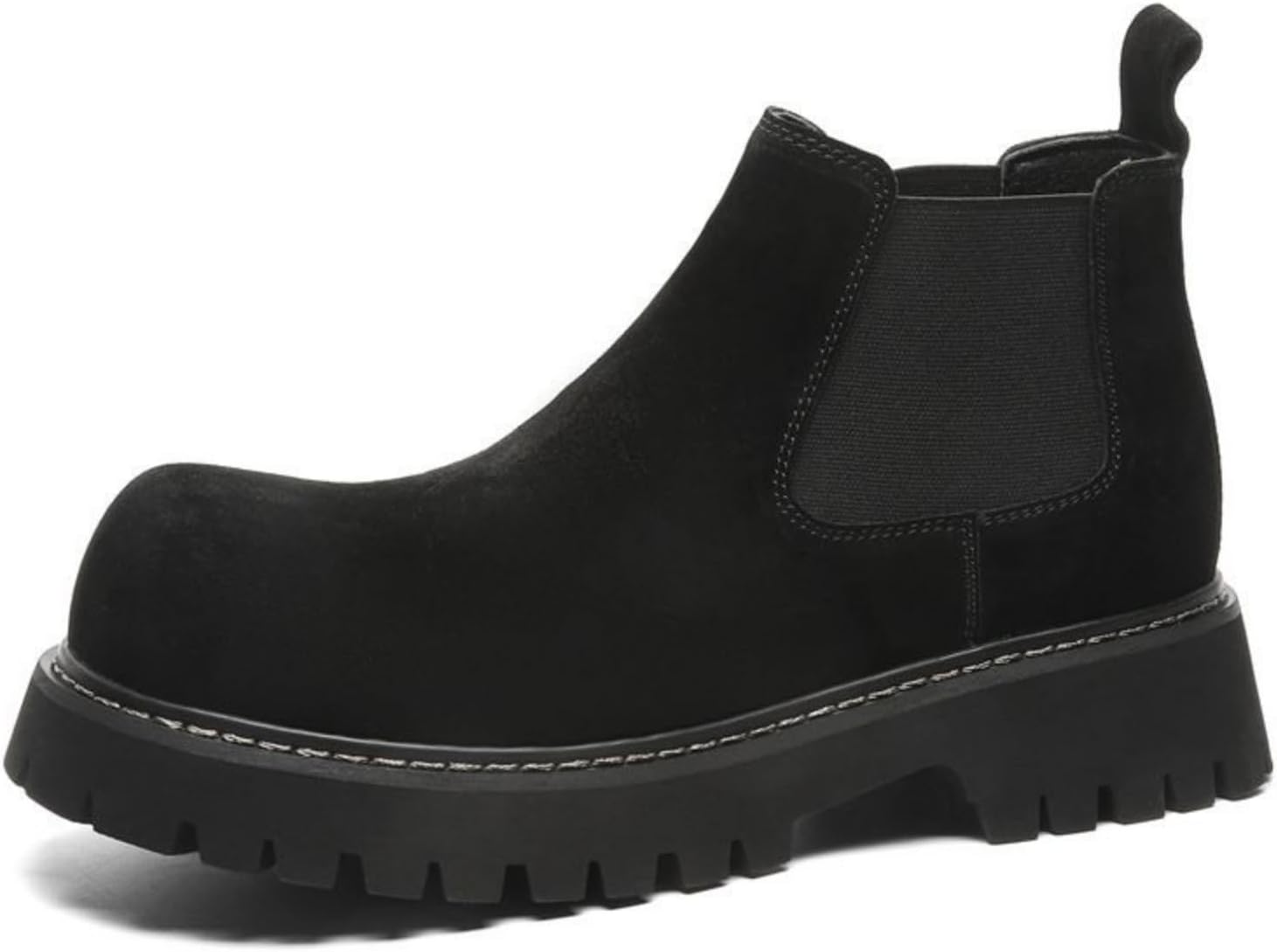 Мужские ботинки Chelsea MACEFIL из кожи, оксфорды на щиколотку с массивной подошвой, ретро, повседневные, формальные, деловые туфли, черный
Мужские ботинки Chelsea MACEFIL из кожи, оксфорды на щиколотку с массивной подошвой, ретро, повседневные, формальные, деловые туфли, черный