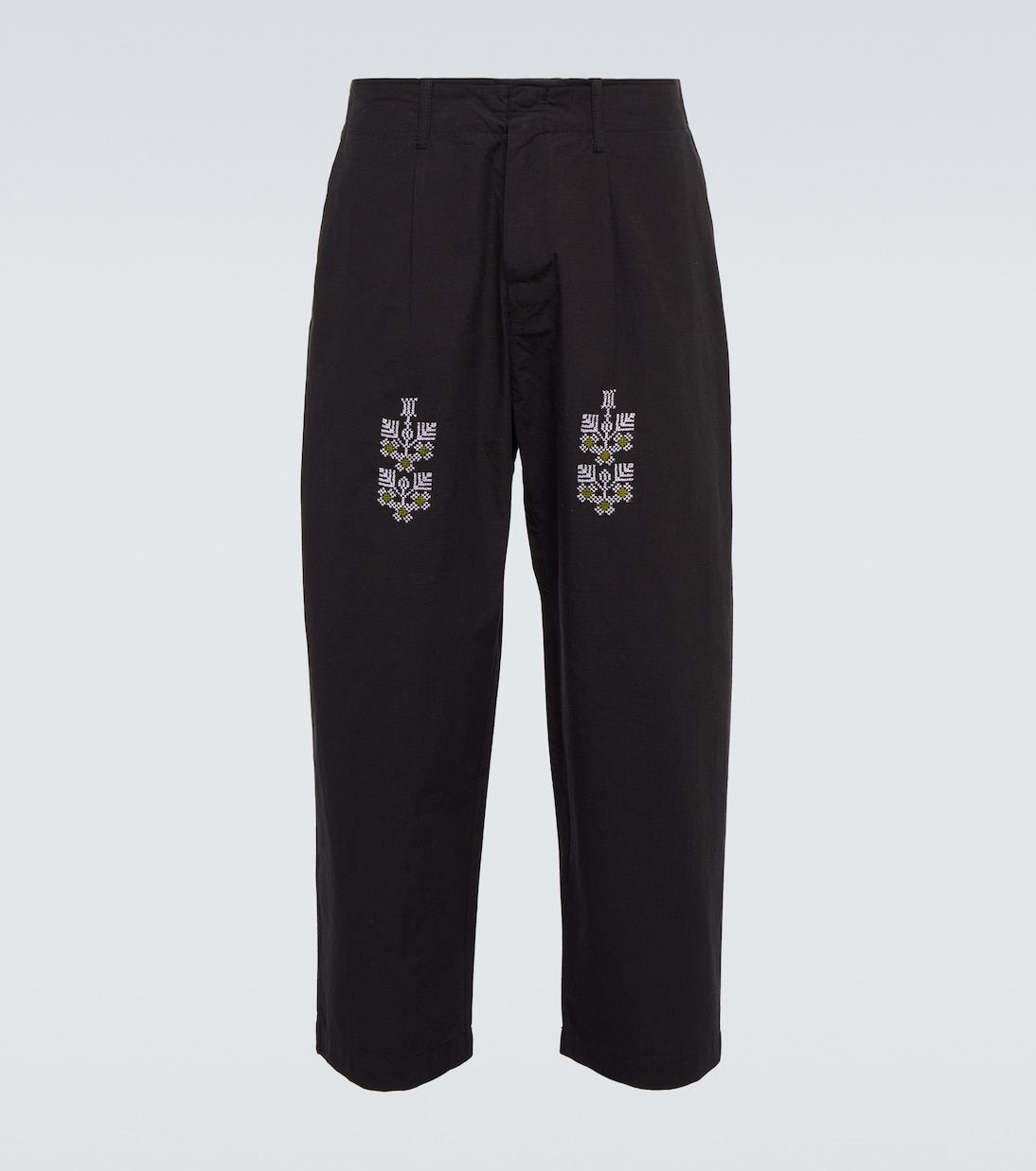 Вышитые хлопковые брюки Qrunful Adish, черный
Вышитые хлопковые брюки Qrunful Adish, черный