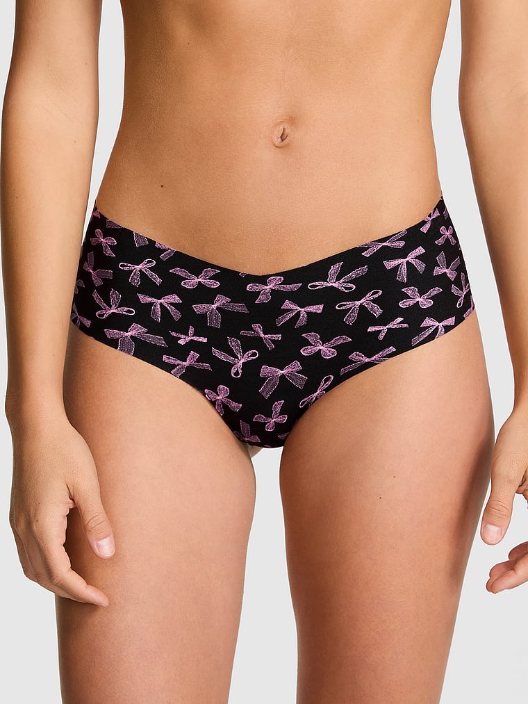 Непоказные нахальные трусики Pink, smooth black lace bow print
Непоказные нахальные трусики Pink, smooth black lace bow print