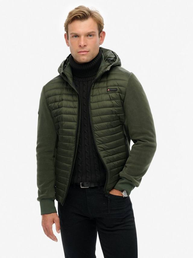 Гибридная худи-куртка Storm Fleece Superdry, Ivy Green
Гибридная худи-куртка Storm Fleece Superdry, Ivy Green