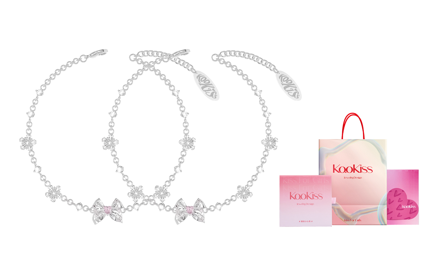 Браслет женский KOOKISS, Bestie Set+"Love'S Subtle Thoughts" Box
Браслет женский KOOKISS, Bestie Set+"Love'S Subtle Thoughts" Box