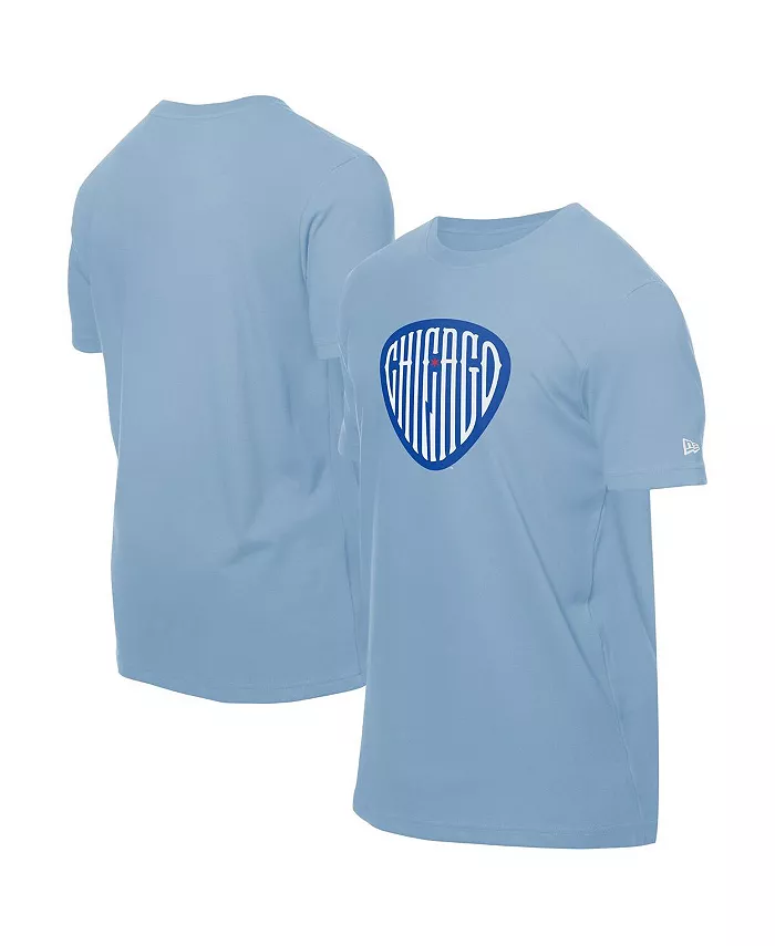 Мужская светло-голубая футболка Chicago Cubs с гитарным медиатором New Era
Мужская светло-голубая футболка Chicago Cubs с гитарным медиатором New Era