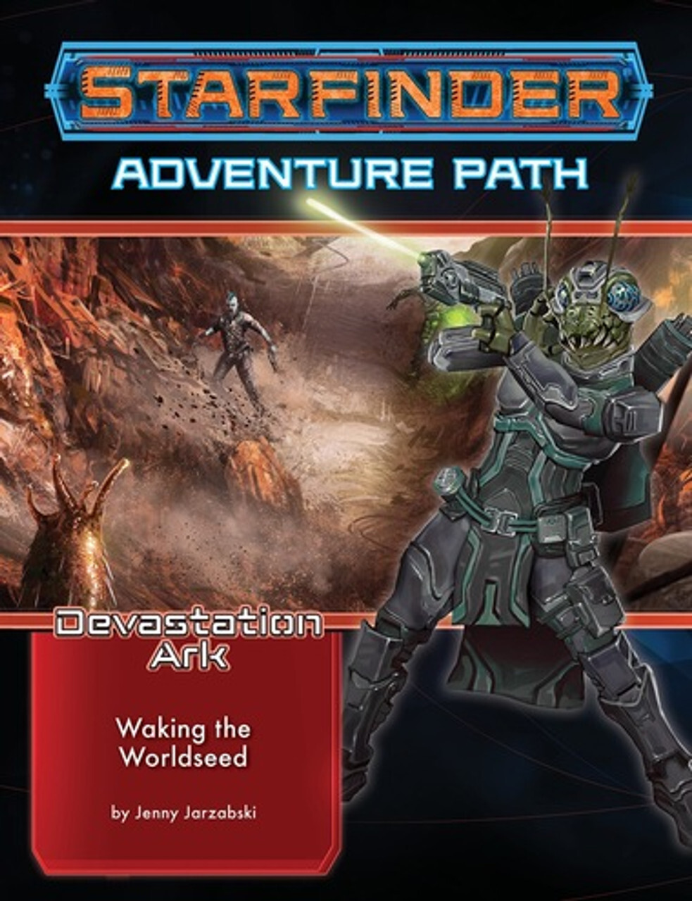 Ролевая игра Starfinder RPG: Adventure Path #31 - Waking the Worldseed (Devastation Ark 1 of 3)
Ролевая игра Starfinder RPG: Adventure Path #31 - Waking the Worldseed (Devastation Ark 1 of 3)