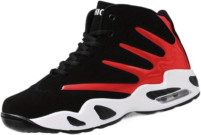 Мужские баскетбольные кроссовки Fusecottc - удобные высокие дышащие кроссовки с противоскользящей подошвой для поддержки и комфорта на весь день, красный
Мужские баскетбольные кроссовки Fusecottc - удобные высокие дышащие кроссовки с противоскользящей подошвой для поддержки и комфорта на весь день, красный