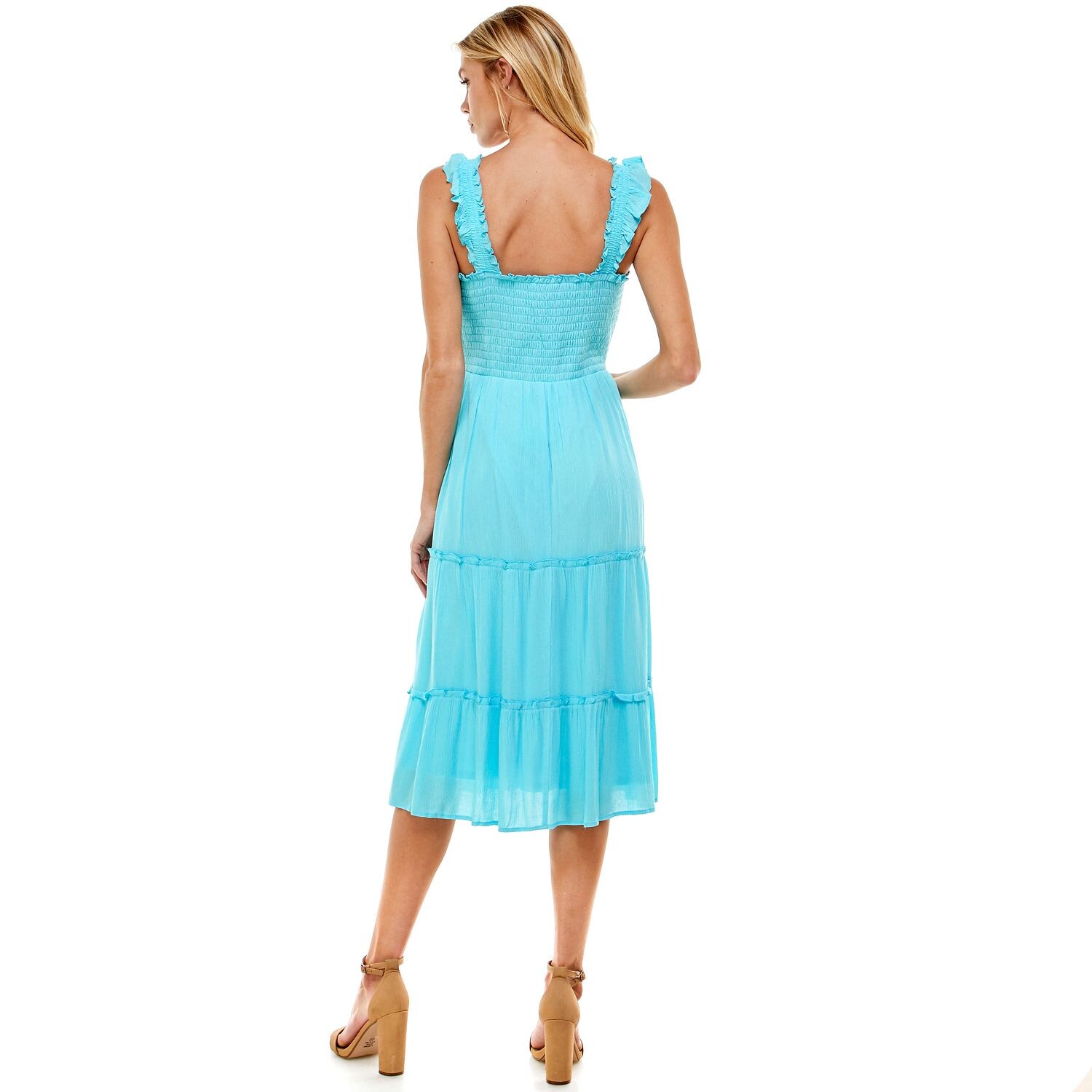 Многоярусное платье миди с присборенными краями для юниоров As U Wish As U Wish
Многоярусное платье миди с присборенными краями для юниоров As U Wish As U Wish