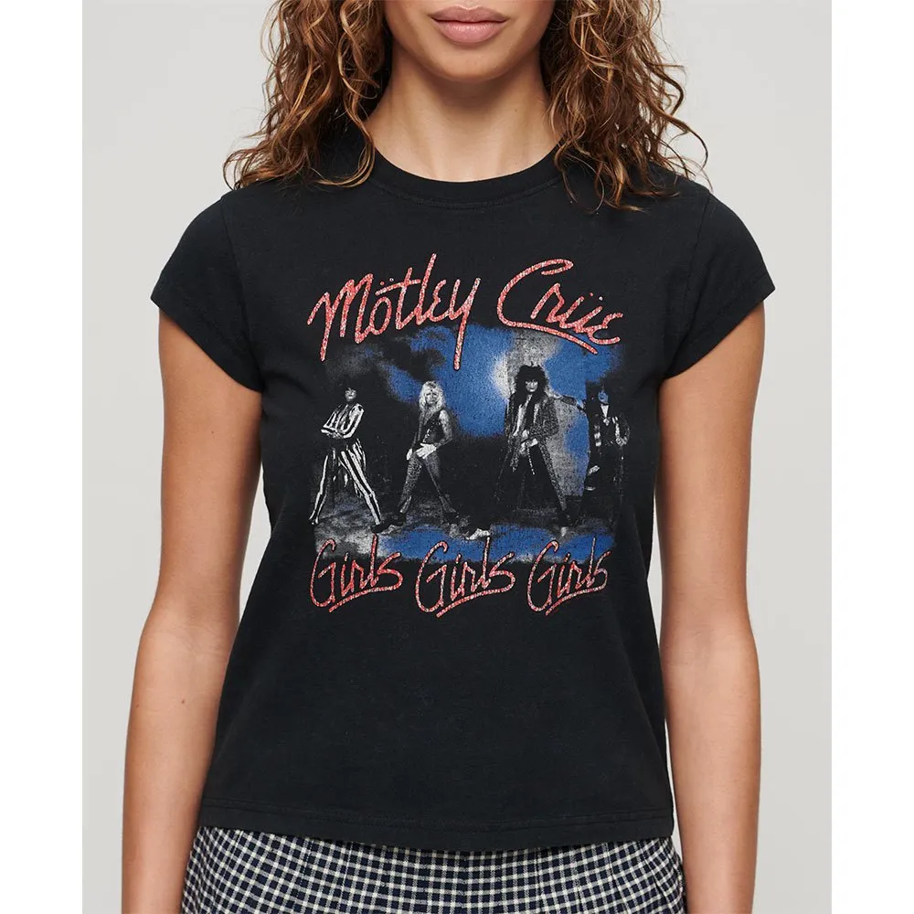 Футболка Superdry Motley Crue Cap Band, черный
Футболка Superdry Motley Crue Cap Band, черный