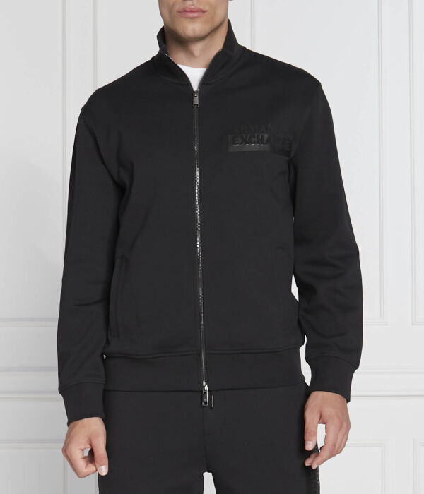Толстовка мужская Armani Exchange на молнии с воротником-стойкой, черный
Толстовка мужская Armani Exchange на молнии с воротником-стойкой, черный