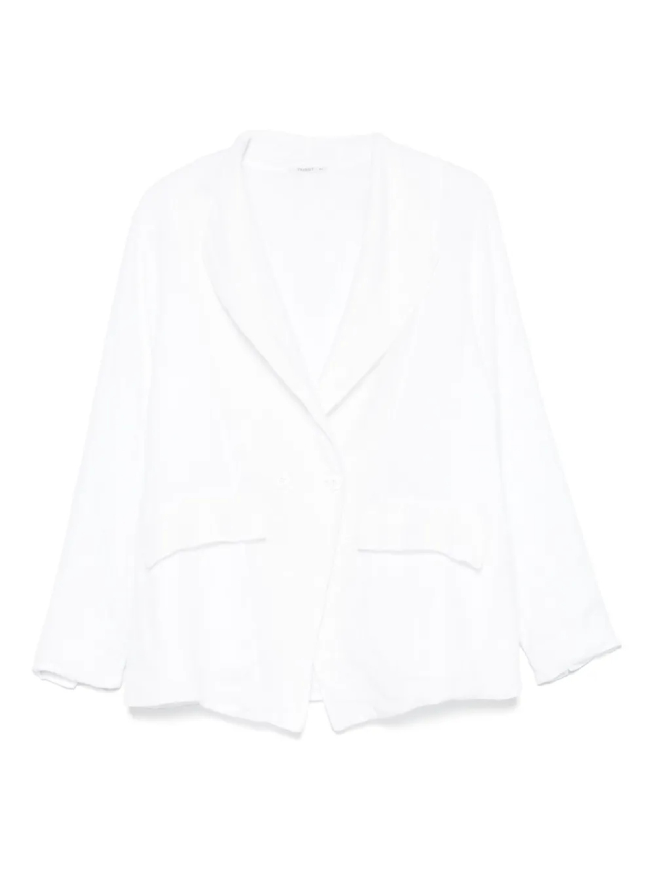 Transit двубортный пиджак, белый 
Transit двубортный пиджак, белый