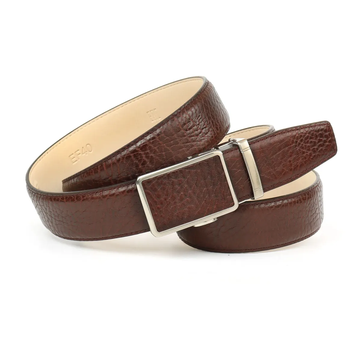 Кожаный ремень Anthoni Crown размера XXL под кожу крокодила, коричневый
Кожаный ремень Anthoni Crown размера XXL под кожу крокодила, коричневый