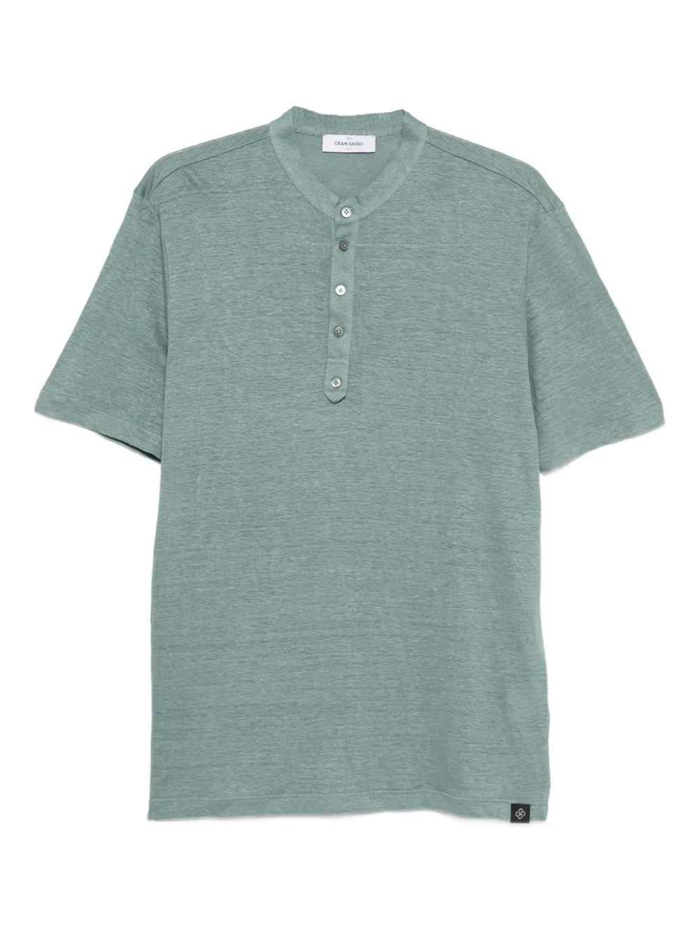 Льняная футболка хенли Gran Sasso, зеленый
Льняная футболка хенли Gran Sasso, зеленый