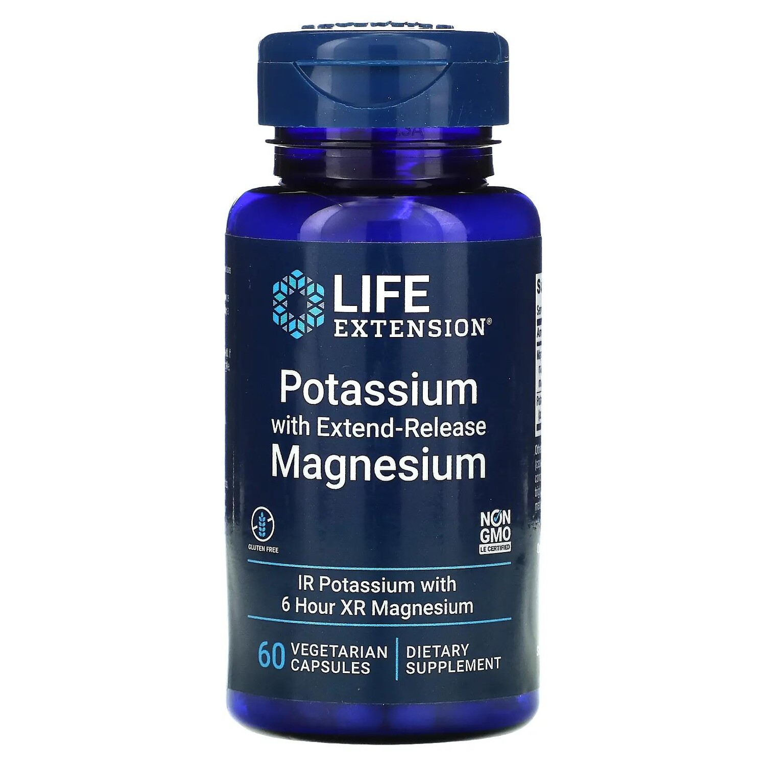 Life Extension Калий с магнием пролонгированного действия 60 вегетарианских капсул
Life Extension Калий с магнием пролонгированного действия 60 вегетарианских капсул