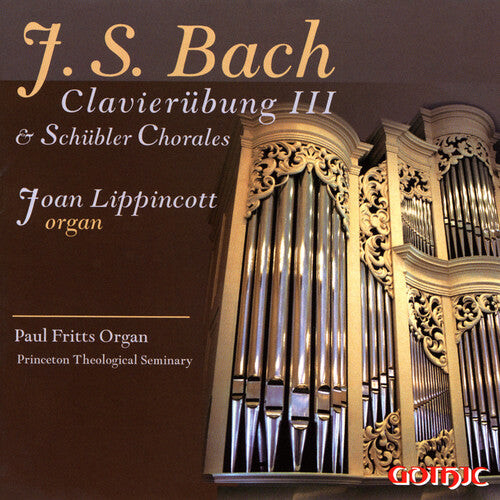 CD диск Bach / Lippincott: Clavierubung 3 / Schubler Chorales 
CD диск Bach / Lippincott: Clavierubung 3 / Schubler Chorales