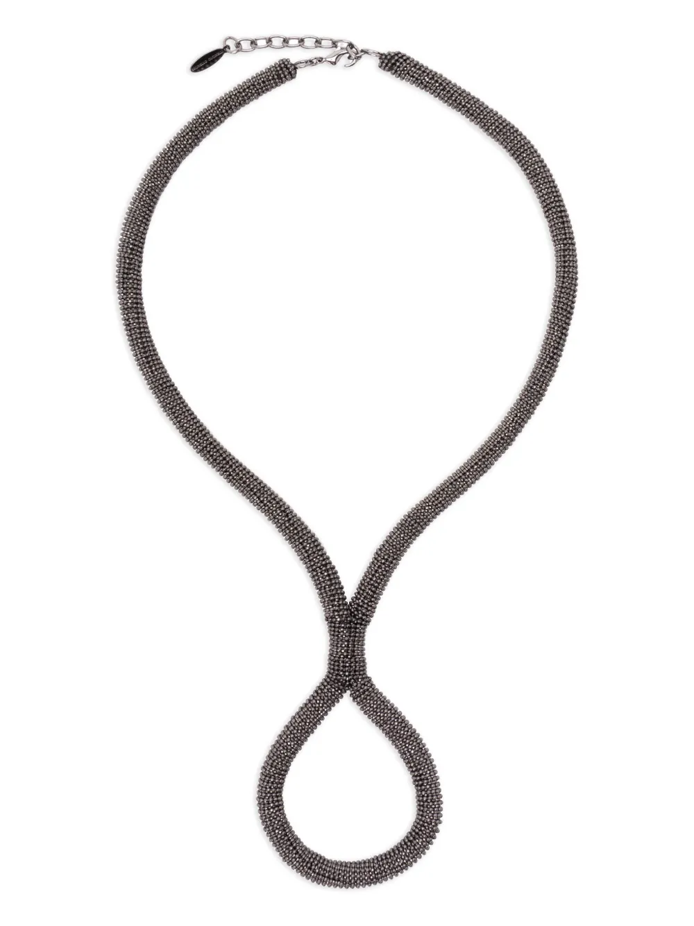 Колье с бусинами Brunello Cucinelli, черный
Колье с бусинами Brunello Cucinelli, черный