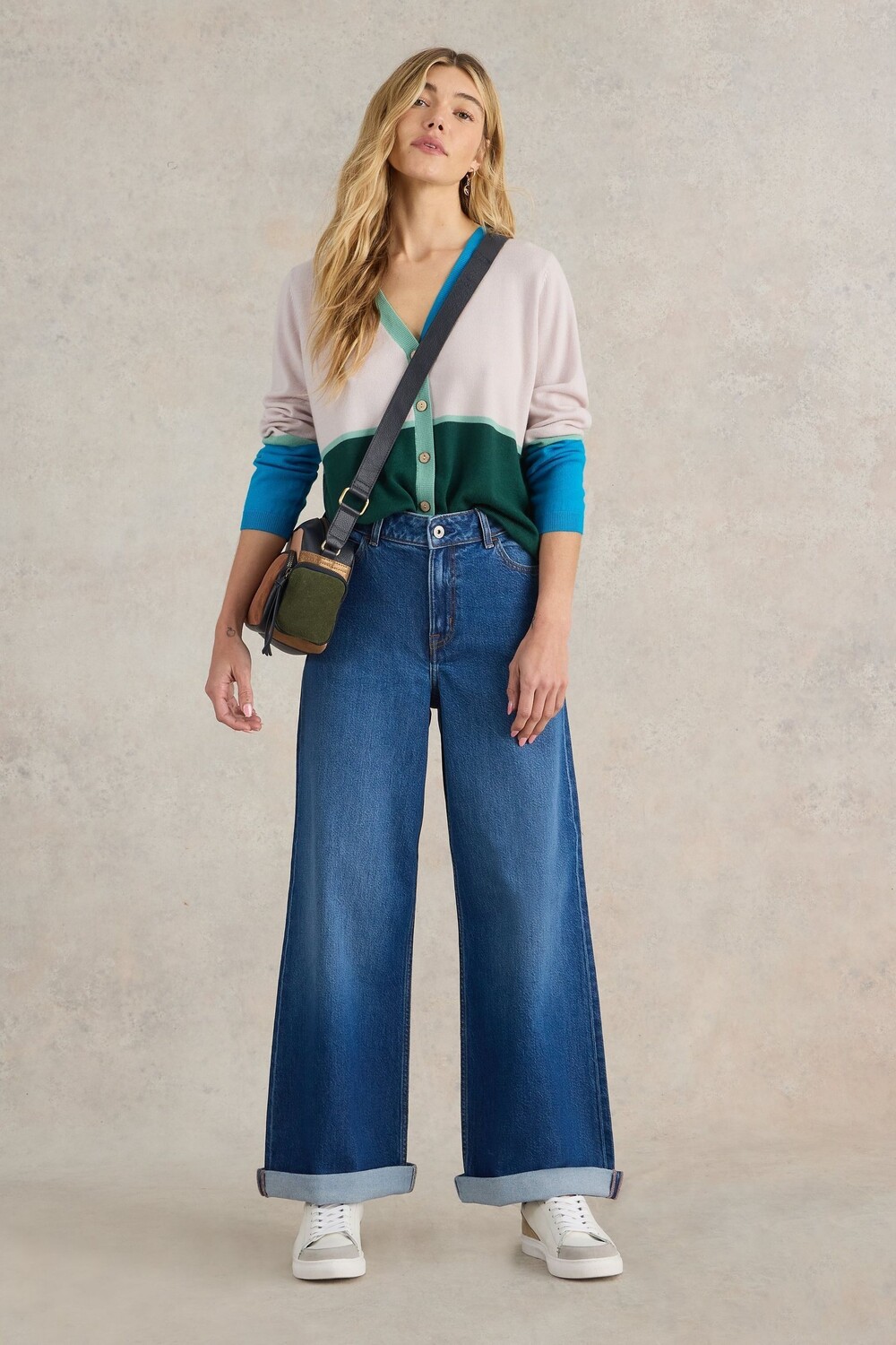 Широкие джинсы Ayla White Stuff, синий
Широкие джинсы Ayla White Stuff, синий