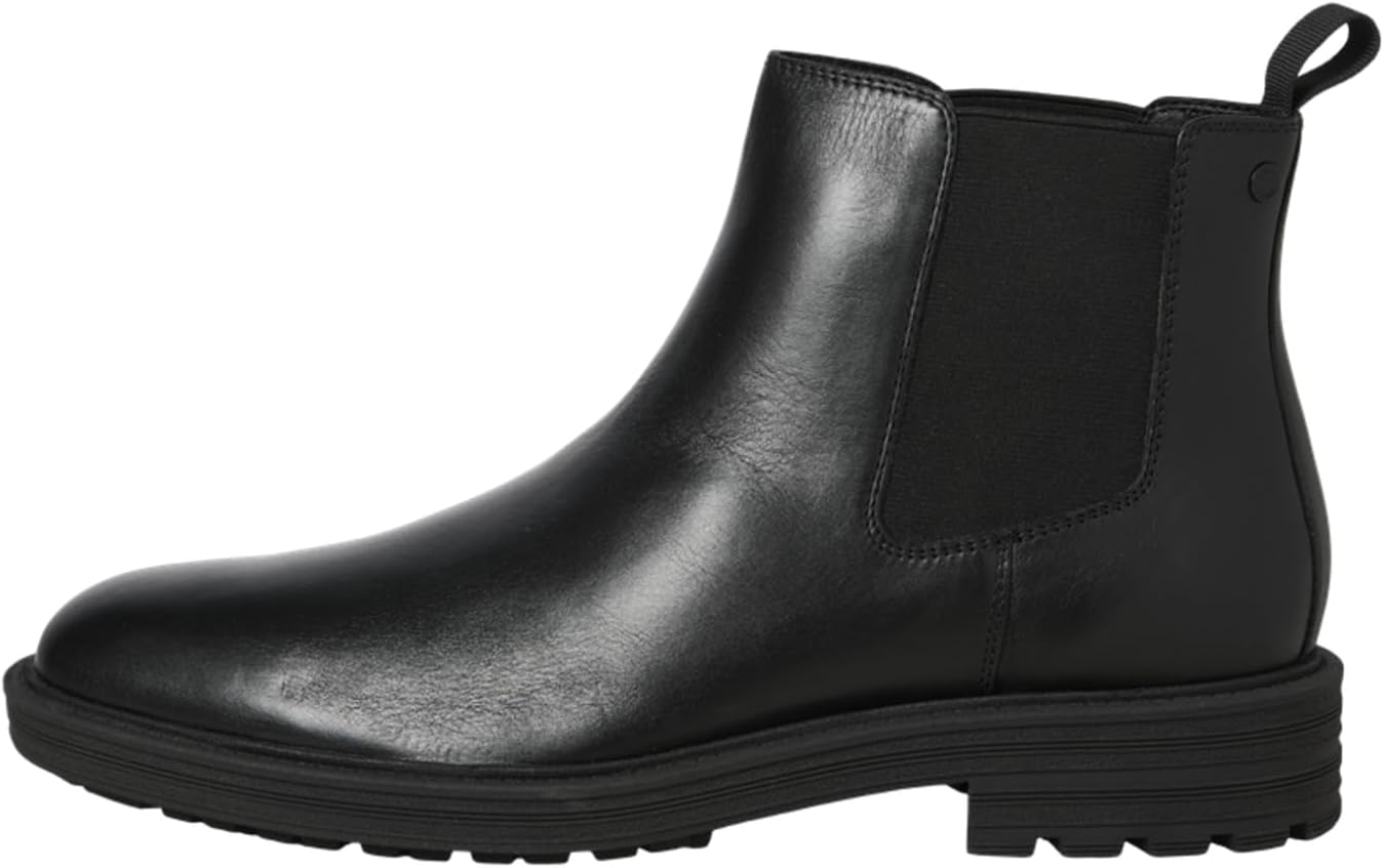 Мужские умные повседневные ботинки Chelsea из кожи Jfwhoskins от JACK JONES Jack & Jones, Charcoal
Мужские умные повседневные ботинки Chelsea из кожи Jfwhoskins от JACK JONES Jack & Jones, Charcoal