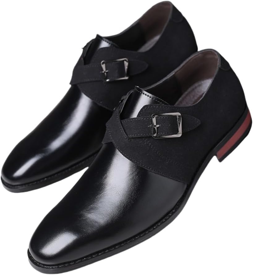 Деловые стильные туфли большого размера - мужская кожаная обувь Clolinde, черный
Деловые стильные туфли большого размера - мужская кожаная обувь Clolinde, черный