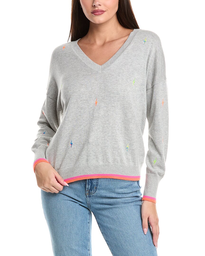 WISPR Электрическая вышивка Свитер из смесового шелка, серый
WISPR Электрическая вышивка Свитер из смесового шелка, серый