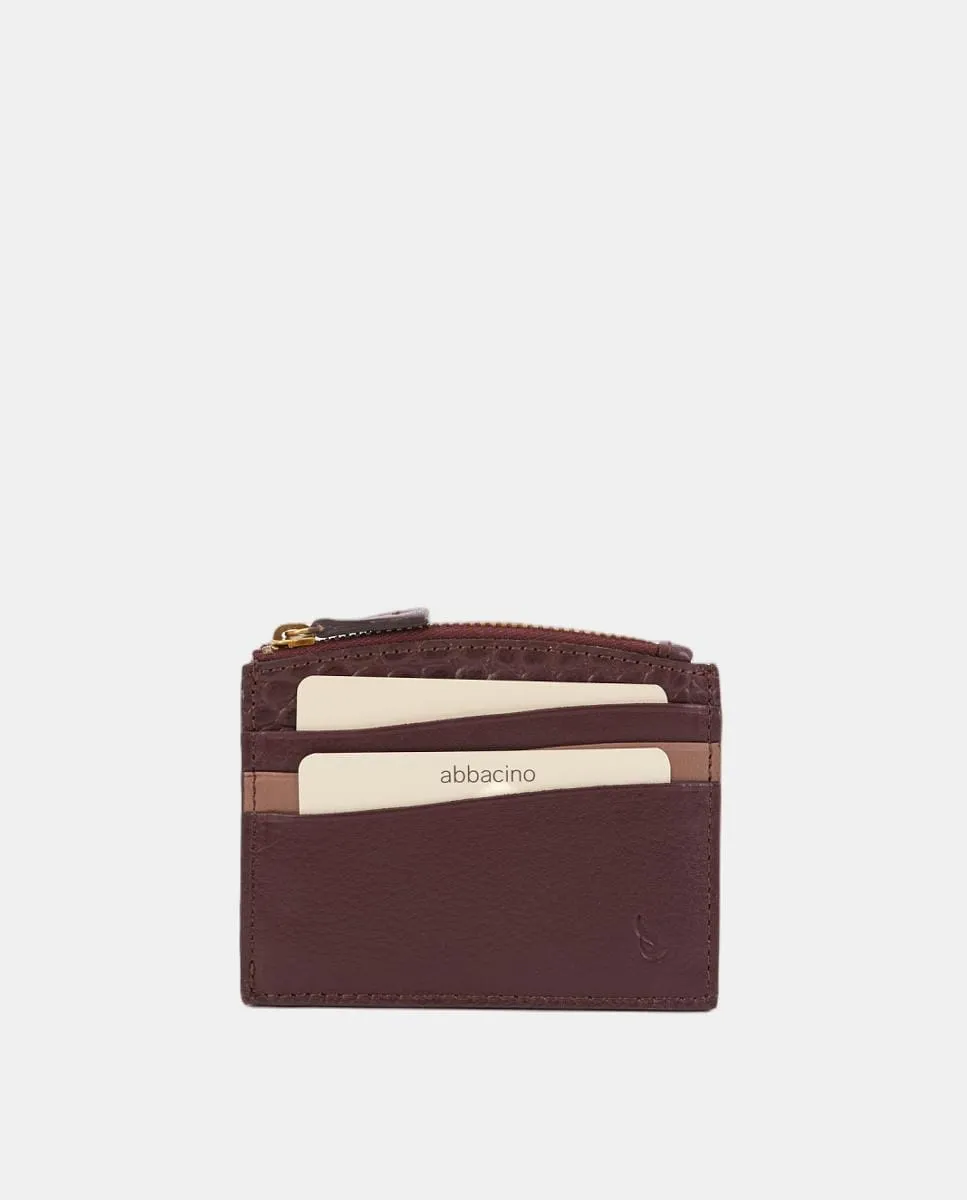 Картхолдер Freedom из кожи Abbacino, бордовый
Картхолдер Freedom из кожи Abbacino, бордовый