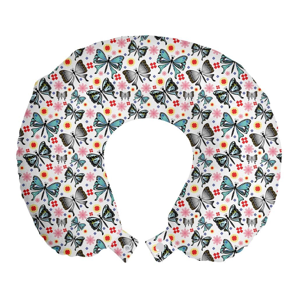 ABAKUHAUS Travel Pillow Butterfly Подушка для шеи, насекомые и крошечные цветы, пенопластовые дорожные принадлежности для самолета и автомобиля, 30x30 см, разноцветные
ABAKUHAUS Travel Pillow Butterfly Подушка для шеи, насекомые и крошечные цветы, пенопластовые дорожные принадлежности для самолета и автомобиля, 30x30 см, разноцветные