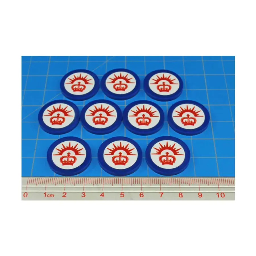 Премиум-печатные жетоны крупных фракций времен Второй мировой войны — австралийский Анзак, Token Sets - WWII Factions & Flags
Премиум-печатные жетоны крупных фракций времен Второй мировой войны — австралийский Анзак, Token Sets - WWII Factions & Flags