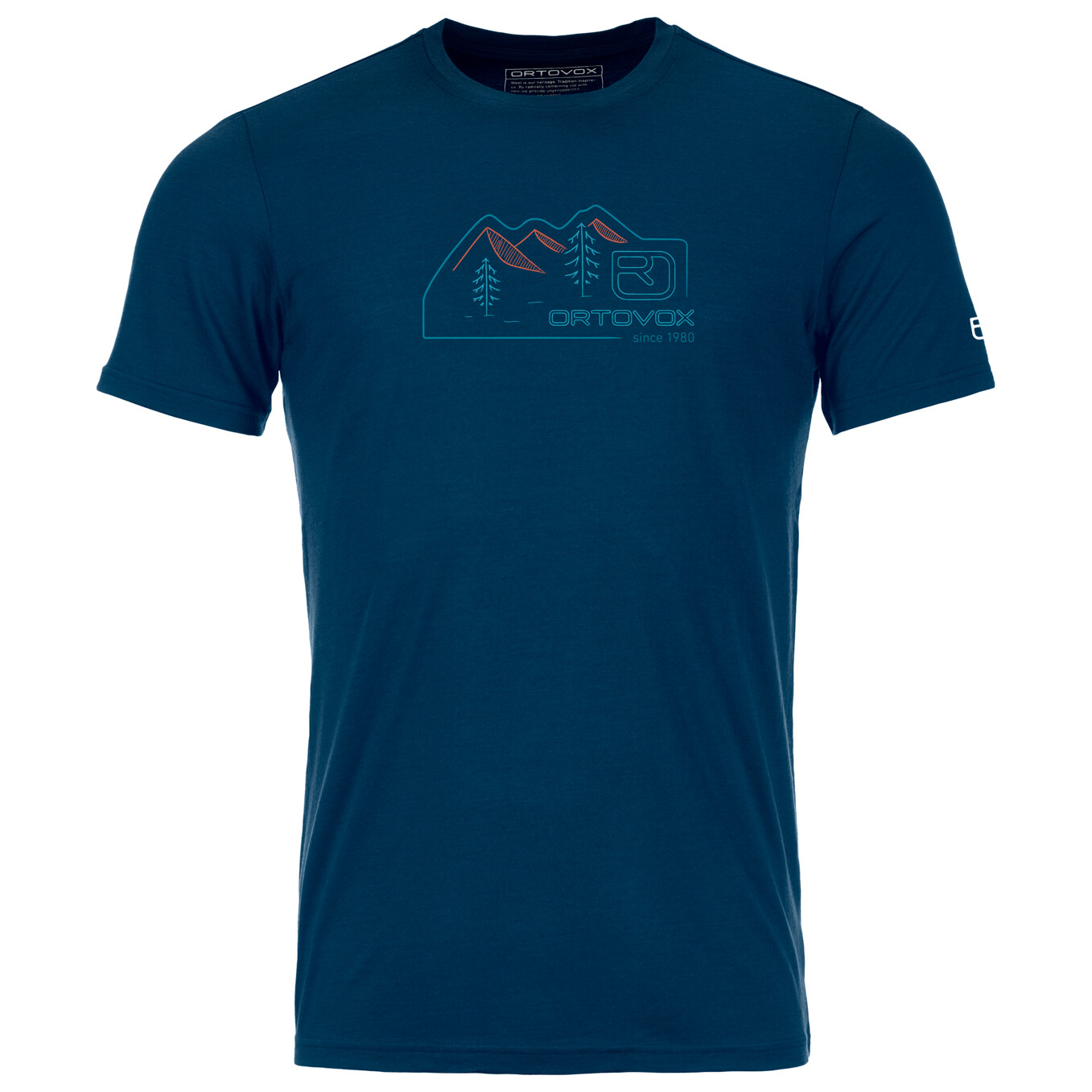 Рубашка из мериноса Ortovox 150 Cool Vintage Badge T Shirt, цвет Deep Ocean
Рубашка из мериноса Ortovox 150 Cool Vintage Badge T Shirt, цвет Deep Ocean