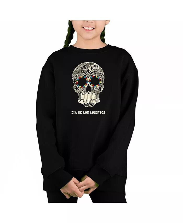 Dia De Los Muertos — толстовка с круглым вырезом с надписью Big Girl's Word Art La Pop Art, красный
Dia De Los Muertos — толстовка с круглым вырезом с надписью Big Girl's Word Art La Pop Art, красный