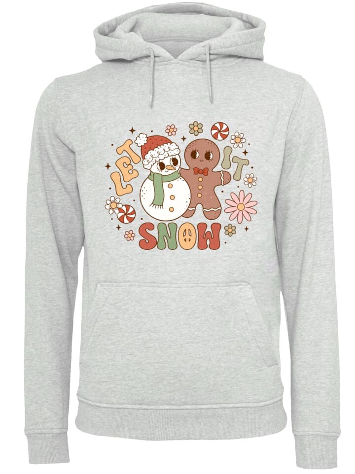 Пуловер F4NT4STIC Hoodie Let It Snow Groovy Christmas Gingerbread, пятнистый серый
Пуловер F4NT4STIC Hoodie Let It Snow Groovy Christmas Gingerbread, пятнистый серый