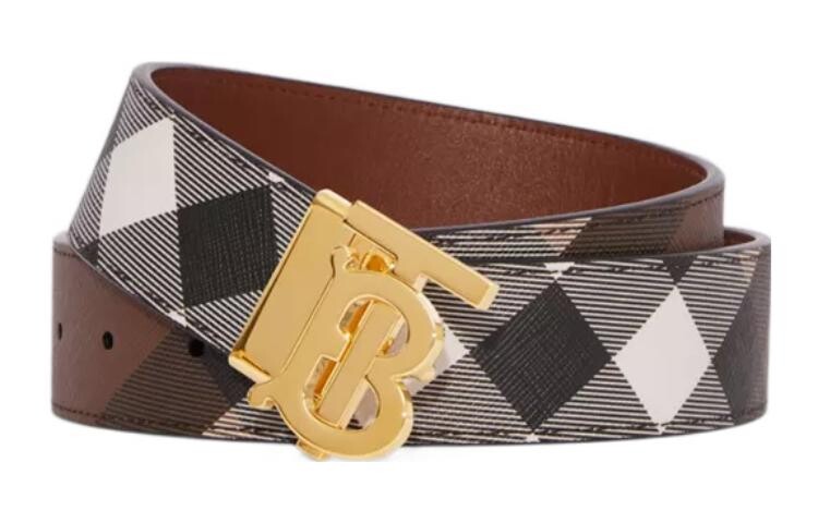 Ремень мужской Burberry, серо-черный / коричневый
Ремень мужской Burberry, серо-черный / коричневый