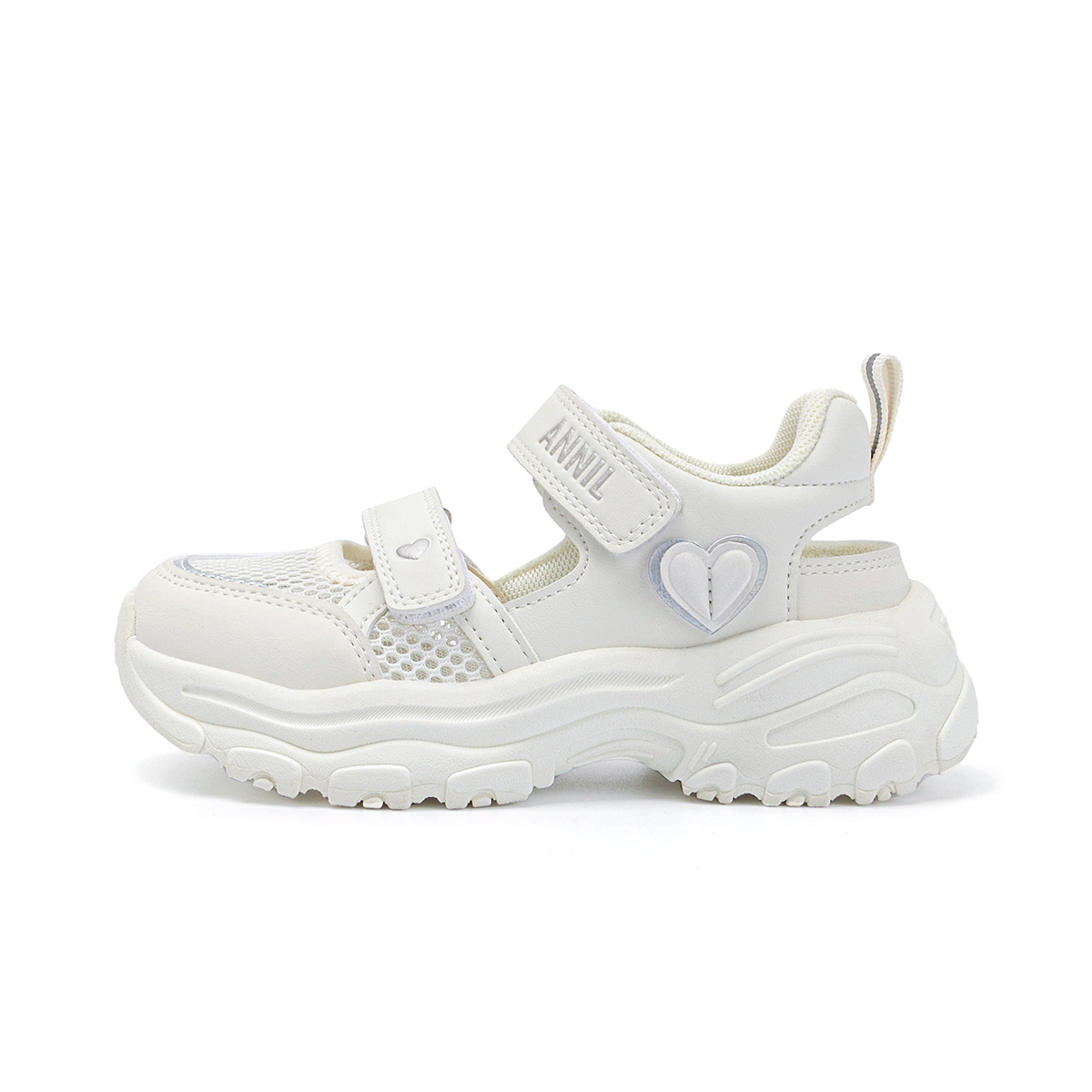 Детские сандалии с низким верхом, устойчивые к истиранию и скольжению Annil, белый
Детские сандалии с низким верхом, устойчивые к истиранию и скольжению Annil, белый