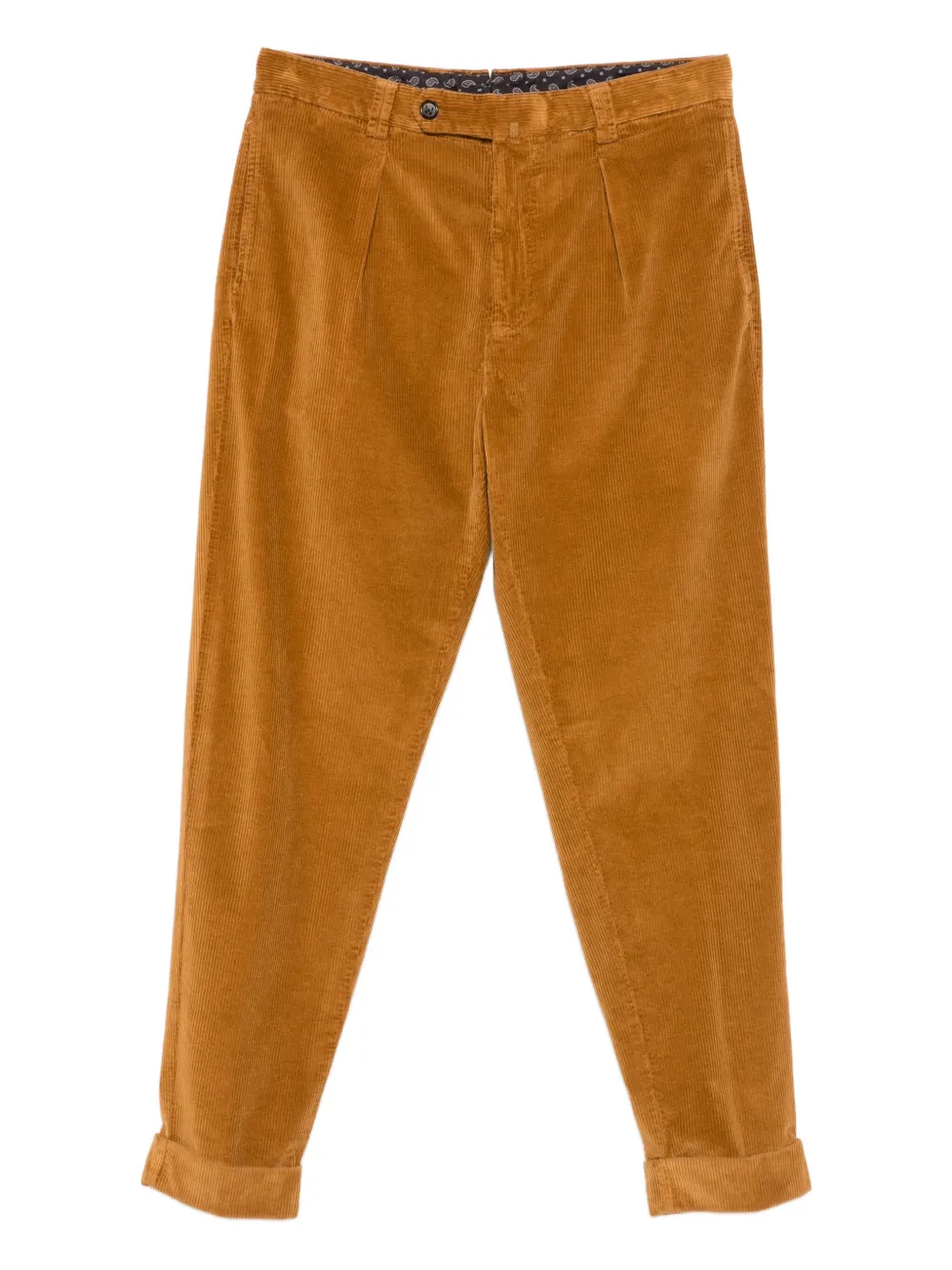 Плиссированные вельветовые брюки Berwich, коричневый
Плиссированные вельветовые брюки Berwich, коричневый