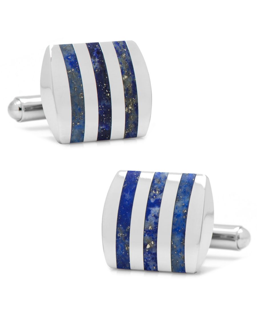 Запонки из нержавеющей стали с полосатым лазуритом Cufflinks Inc, Blue
Запонки из нержавеющей стали с полосатым лазуритом Cufflinks Inc, Blue