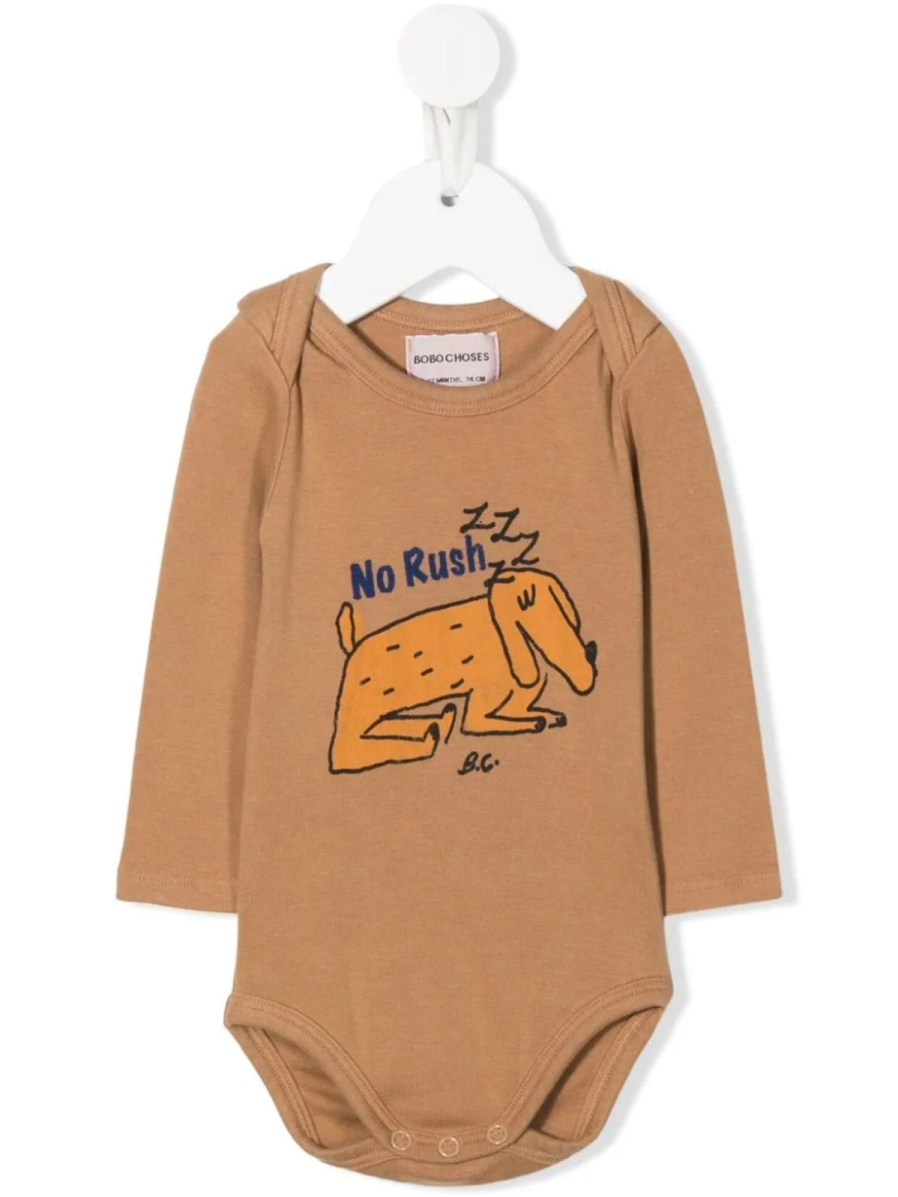 Bobo Choses боди из органического хлопка с графичным принтом, коричневый
Bobo Choses боди из органического хлопка с графичным принтом, коричневый
