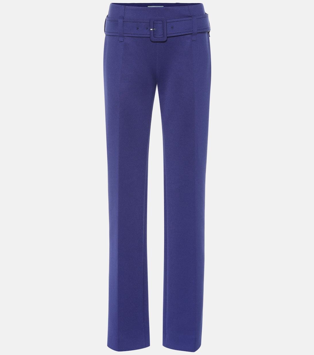 Технические брюки с поясом Prada, темно-синий
Технические брюки с поясом Prada, темно-синий