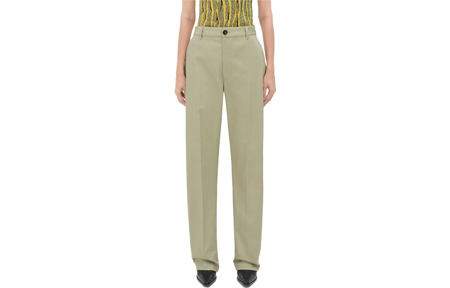 Повседневные брюки женские цвета лайм-зеленый Bottega Veneta
Повседневные брюки женские цвета лайм-зеленый Bottega Veneta