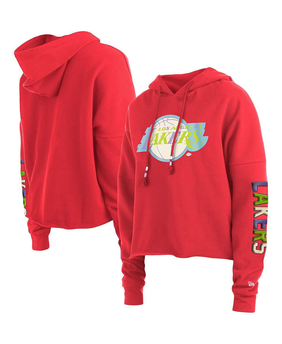 Женский красный укороченный пуловер с капюшоном Los Angeles Lakers Color Pack New Era, красный
Женский красный укороченный пуловер с капюшоном Los Angeles Lakers Color Pack New Era, красный