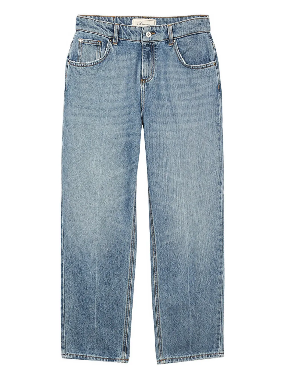 Джинсы с эффектом потертостей Blumarine, синий
Джинсы с эффектом потертостей Blumarine, синий