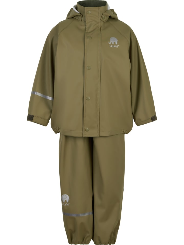 CeLaVi Детский дождевик цвета хаки
CeLaVi Детский дождевик цвета хаки