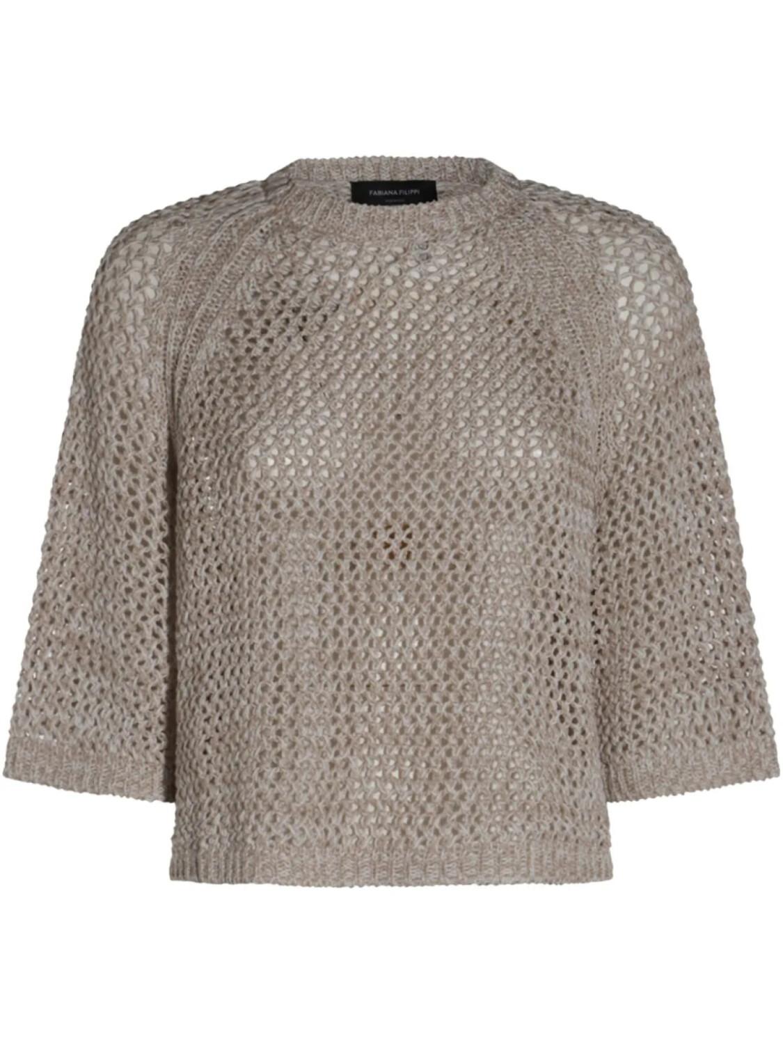 Fabiana Filippi трикотажный топ, нейтральный
Fabiana Filippi трикотажный топ, нейтральный